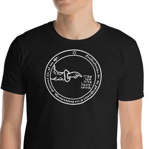4th Pentacle of the Moon Seal of Solomon Occult Shirt Pagan Shirt Hermetic Magic Circle Alchemist Esoteric Alchemy Occult Art Golden Dawn
