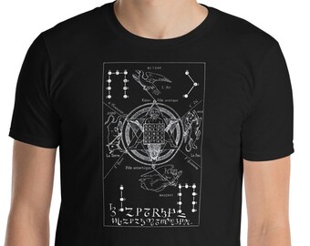 Eliphas Levi Key to the Great Arcanum SATOR Occult Shirt Pagan Shirt Hermetic Sigils Alchemist Esoteric Alchemy Enochian Magick Golden Dawn