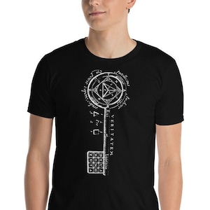 Key to the Mysteries Eliphas Levi Occult Shirt Pagan Shirt Hermetic Sigils Alchemist Esoteric Alchemy Occult Enochian Magick Golden Dawn