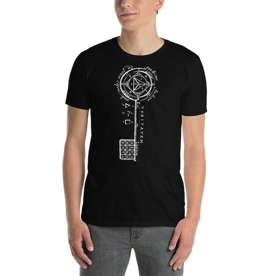 Alchemy T-Shirt Hermeticism Occult Magic Magick Graphic Tee Alchemy T-Shirt Hermeticism Occult Magic Magick Graphic Tee