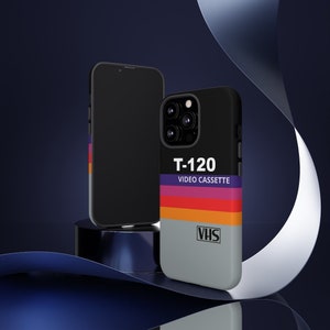 VHS Tapes Retrowave Cassette Tapes 80s Tough Case S21 Ultra Case Custom iPhone Case Cute iPhone Case Samsung S21 Case Cell Phone Case zdjęcie 8