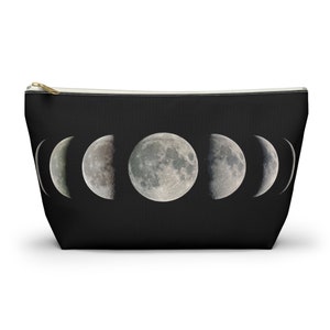 Moon Phases Lunar Calendar Tarot Bag Tarot Pouch Moon Child Witch Bag ...