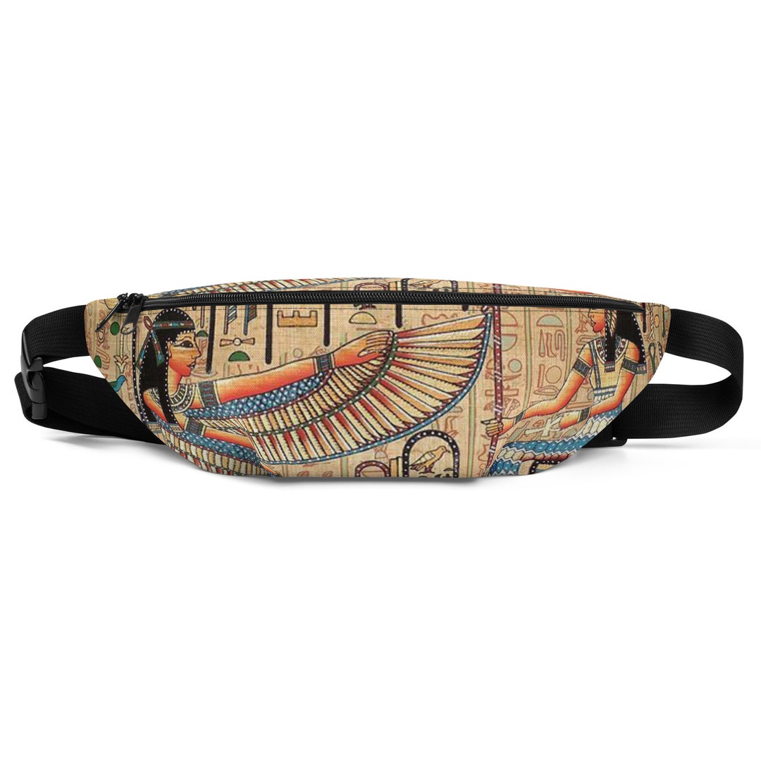 Egyptian Revival Ancient Egypt Fanny Pack Vintage Waist Bag Etsy