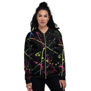 Paint Drip Grunge - Bomber Jacket