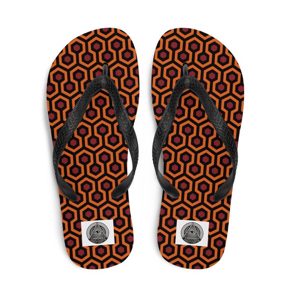 Stephen King the Shining Overlook Hotel Flip Flops Gothic Shoes