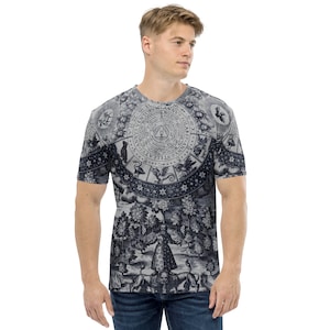 Alchemy Occult Shirt Esoteric Pagan Shirt Hermetic Rosicrucian Alchemist Occult Art Kabbalah As Above So Below Golden Dawn Enochian Magick