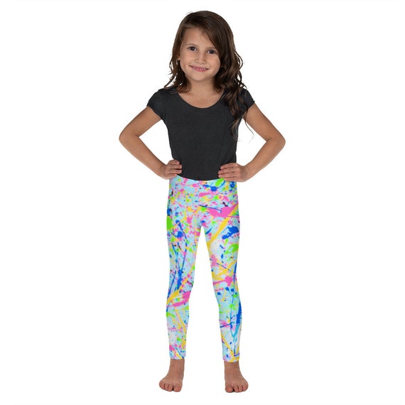 Kids rainbow tights top