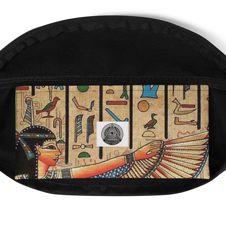 Egyptian Revival Ancient Egypt Fanny Pack Vintage Waist Bag Etsy