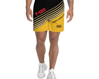 VHS Tapes Retrowave Gym Shorts Running Shorts 80s Vaporwave Cassette Tapes Cyberpunk Festival Shorts Bermuda Shorts Cyber Goth Yoga Shorts