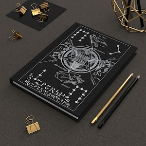 Eliphas Levi Key to the Great Arcanum SATOR Tarot Journal Reading Journal Spell Book Dream Journal Esoteric Travel Journal Writing Journal