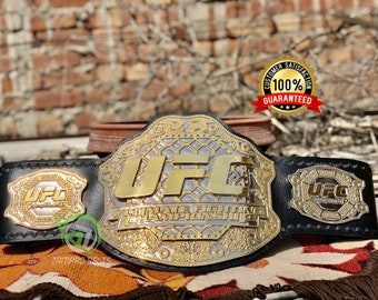 WWE World Heavyweight Big Gold Championship replica belt ZINCAlloy 4MM wcw 