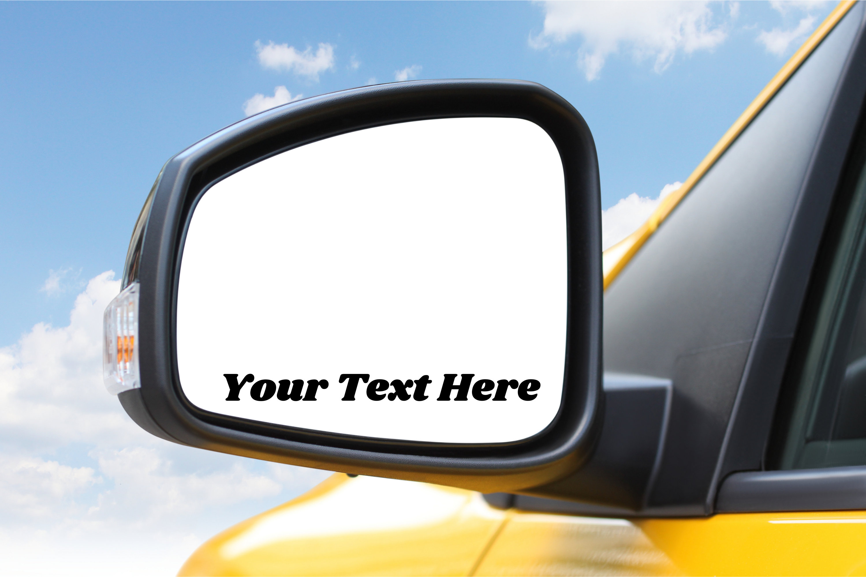 Custom Side Mirror Decal Side Mirror Sticker for Car Rearview Mirror