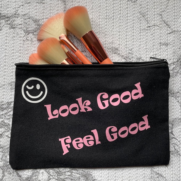 Custom Make Up Bag | Makeup Pouch | Travel Pouch | Custom | Personalized | Personalized Cosmetic Bag | Personalized Gift For Her | Organizer