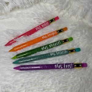 Resin Glitter Pencil