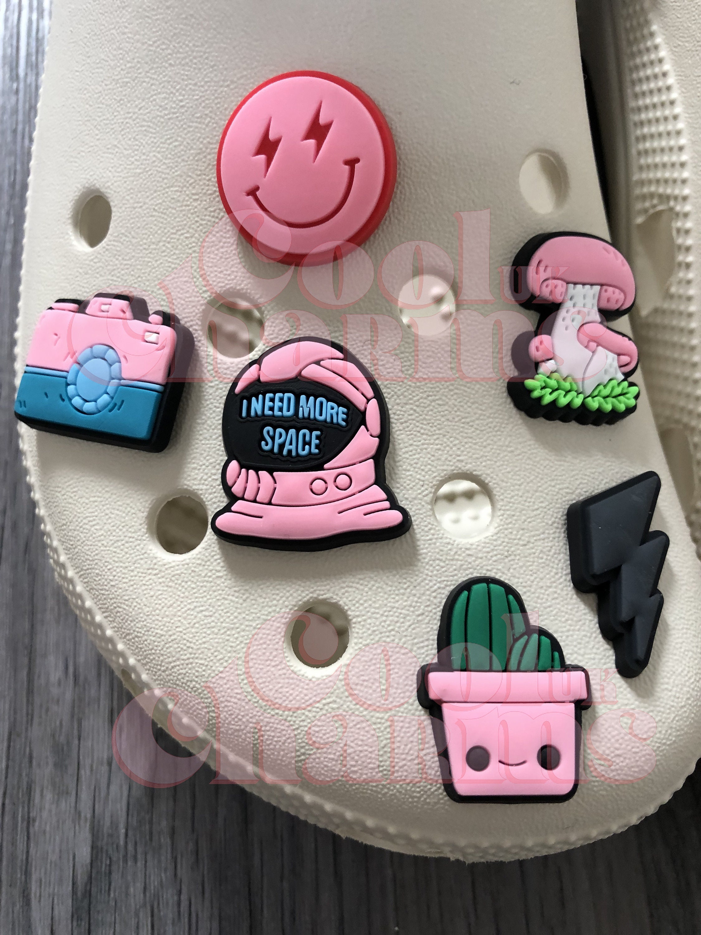 Croc Charm Pin Badge Cute Charms Popular Phrases Rainbow Whale Etsy UK