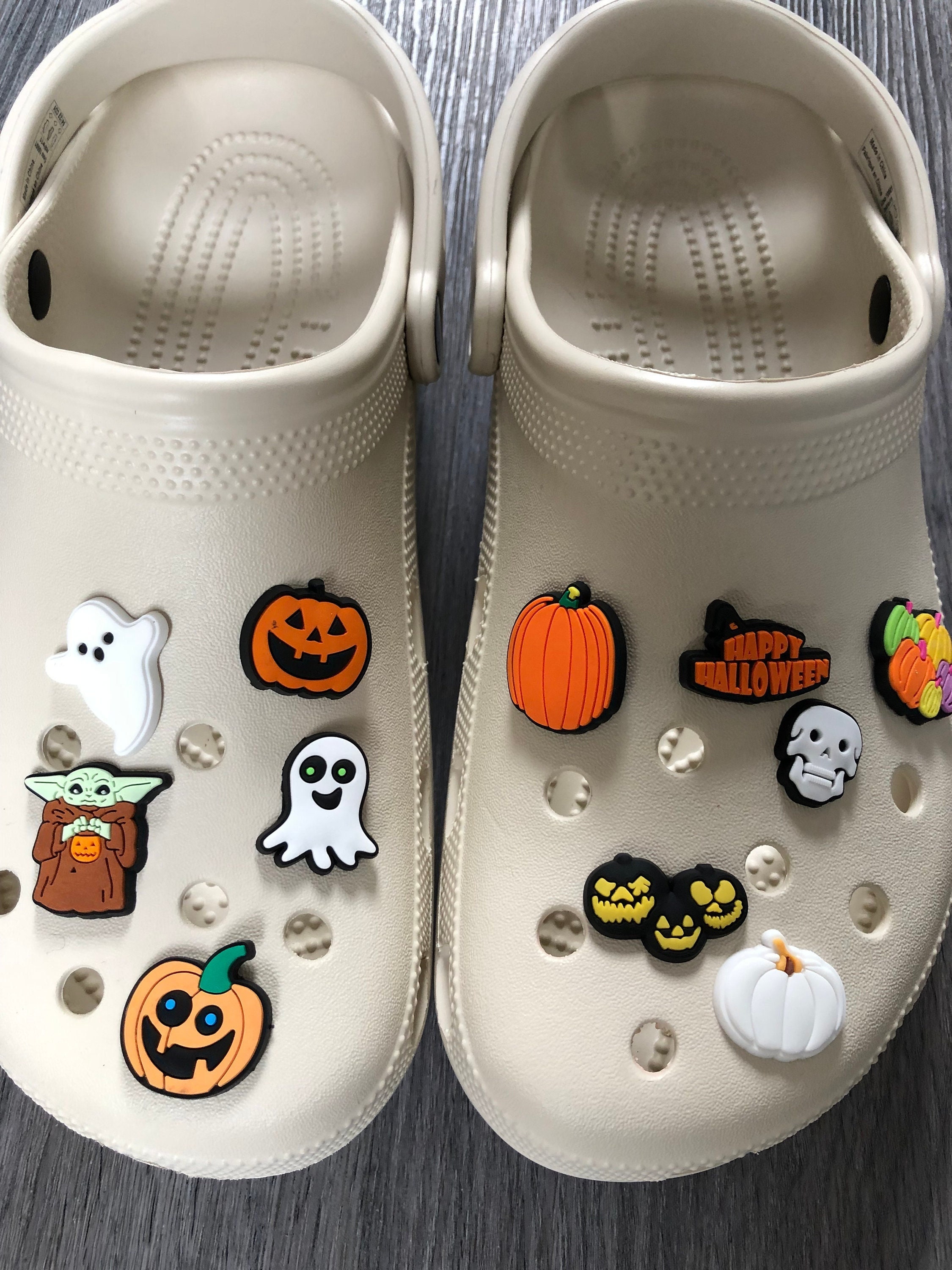 Halloween Croc Charms Horror Ghosts Reapers Shoe Charms for