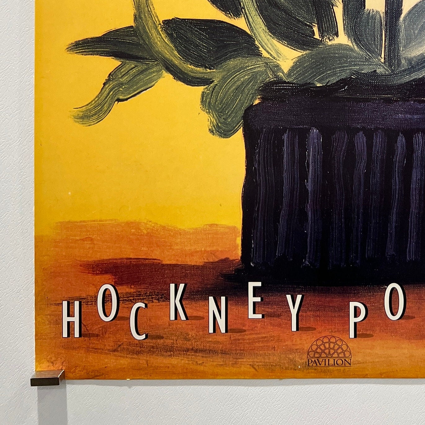 David Hockney Poster - 'off the Wall', 1994 - Original Rare Poster