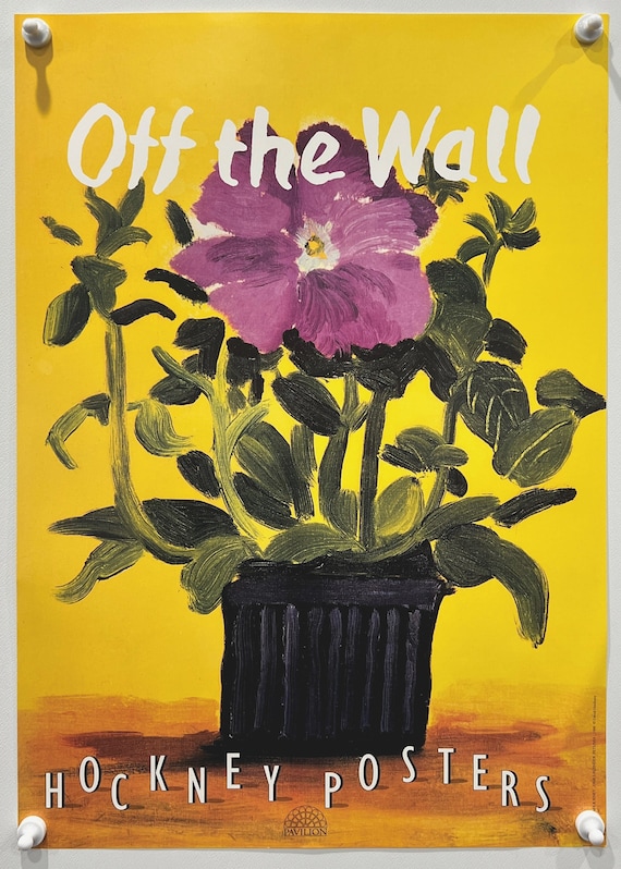HOCKNEY POSTERS
ハードカバー David Hockney Poster - 'off the Wall', 1994 - Original Rare Poster