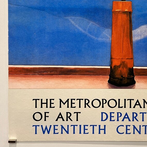 David Hockney Poster - the Metropolitan Museum of Art, Department
