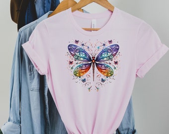 DragonflyT-Shirt, Dragonfly Shirt, Dragonfly Gifts, Dragonfly Tshirt, Dragonfly Shirt For Women, Insect Shirt Gift for Gardener,Garden Shirt