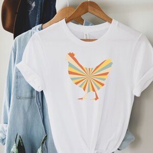 Women Chicken Shirt, Chicken Shirt, Love Chickens, Animal Shirt, Retro Shirt, Funny Farmer Shirt, Chicken, Lover Shirt, Farm