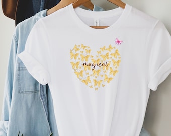 Butterfly Shirt for Butterfly Lovers of Butterflies T-Shirt for Nature Lovers of Nature TShirt for Butterfly Lovers of Magical Butterflies