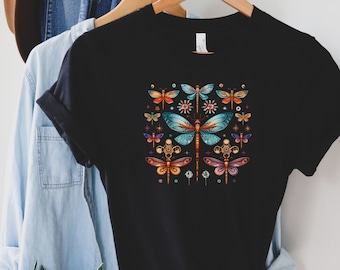 DragonflyT-Shirt, Dragonfly Shirt, Dragonfly Gifts, Dragonfly Tshirt, Dragonfly Shirt For Women, Insect Shirt Gift for Gardener,Garden Shirt