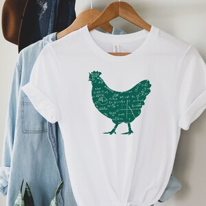 Women Chicken Shirt, Chicken Shirt, Love Chickens, Animal Shirt, Math Shirt, Funny Farmer Shirt, Chicken, Lover Shirt, Farm