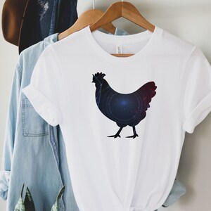 Women Chicken Shirt, Chicken Shirt, Love Chickens, Animal Shirt, Space Shirt, Funny Farmer Shirt, Chicken, Lover Shirt, Farm