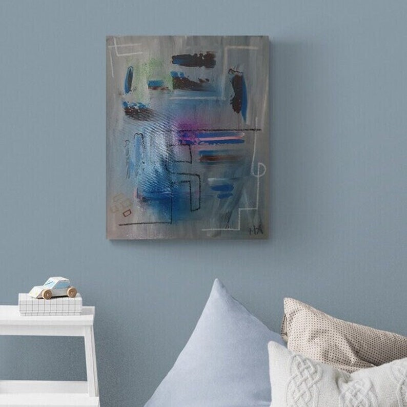 ORIGINAL Acrylic Painting, Home Decor, Original Art, Abstract Art