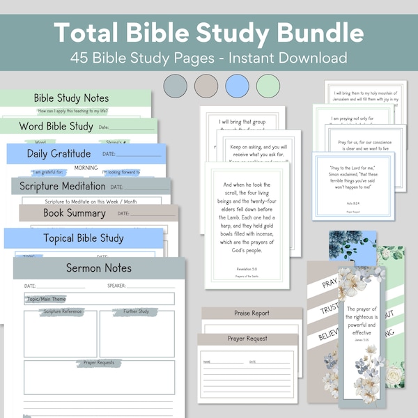 Bible Journal Kit - Etsy