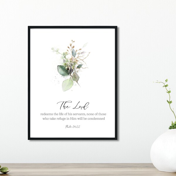 Psalm 34 - Etsy
