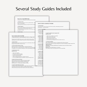 Study Worksheet Printable Bible Study Guide Bible Journaling Kit Digital Scripture Study Resource