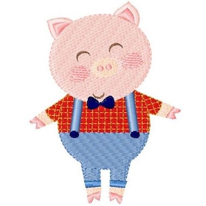 Little Pig - Machine Embroidery Design