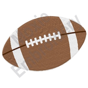 Football - Machine Embroidery Design, American Football Embroidery Pattern, Football Game Embroidery Design, Sports Ball Embroidery Design