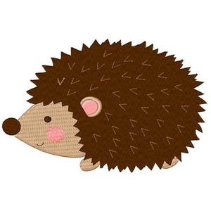 Woodland Porcupine - Machine Embroidery Design
