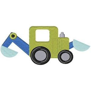 Excavator - Machine Embroidery Design