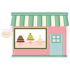 Bakery - Machine Embroidery Design