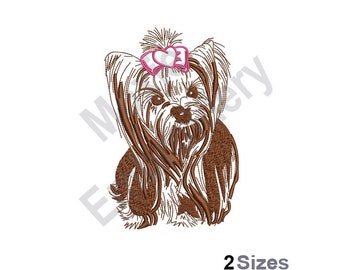 おトイレしているヨークシャテリア　ワイヤーアート おトイレしているヨークシャテリア ワイヤーアート