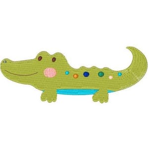 Cartoon Alligator - Maschinenstickdatei