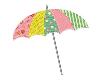 Strandparasol - machineborduurontwerpen