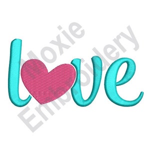 Cuore d&#39;amore - Disegno per ricamo a macchina, Modello per ricamo d&#39;amore, Disegno per ricamo a cuore
