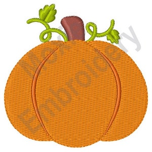 Calabaza de otoño: diseño de bordado a máquina, patrón de bordado de calabaza de Acción de Gracias, diseño de bordado de cosecha de calabaza