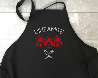 Funny Apron for Dad | Fathers Day Apron | Dads Kitchen Apron | Personalized Apron for Men | Funny Apron for Men