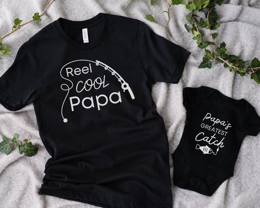 Fathers Day Shirts Fishing Papa Buddy Funny  Gifts 5 Colors