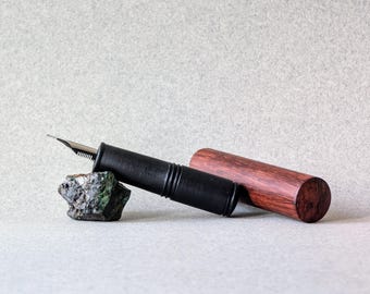 3D Printed Pocket Fountain Pen (Wood)