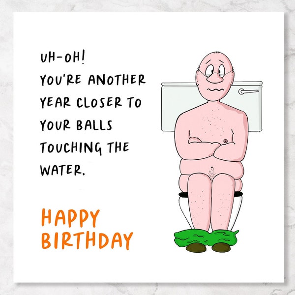 Weird Dad Birthday Card - Etsy Australia