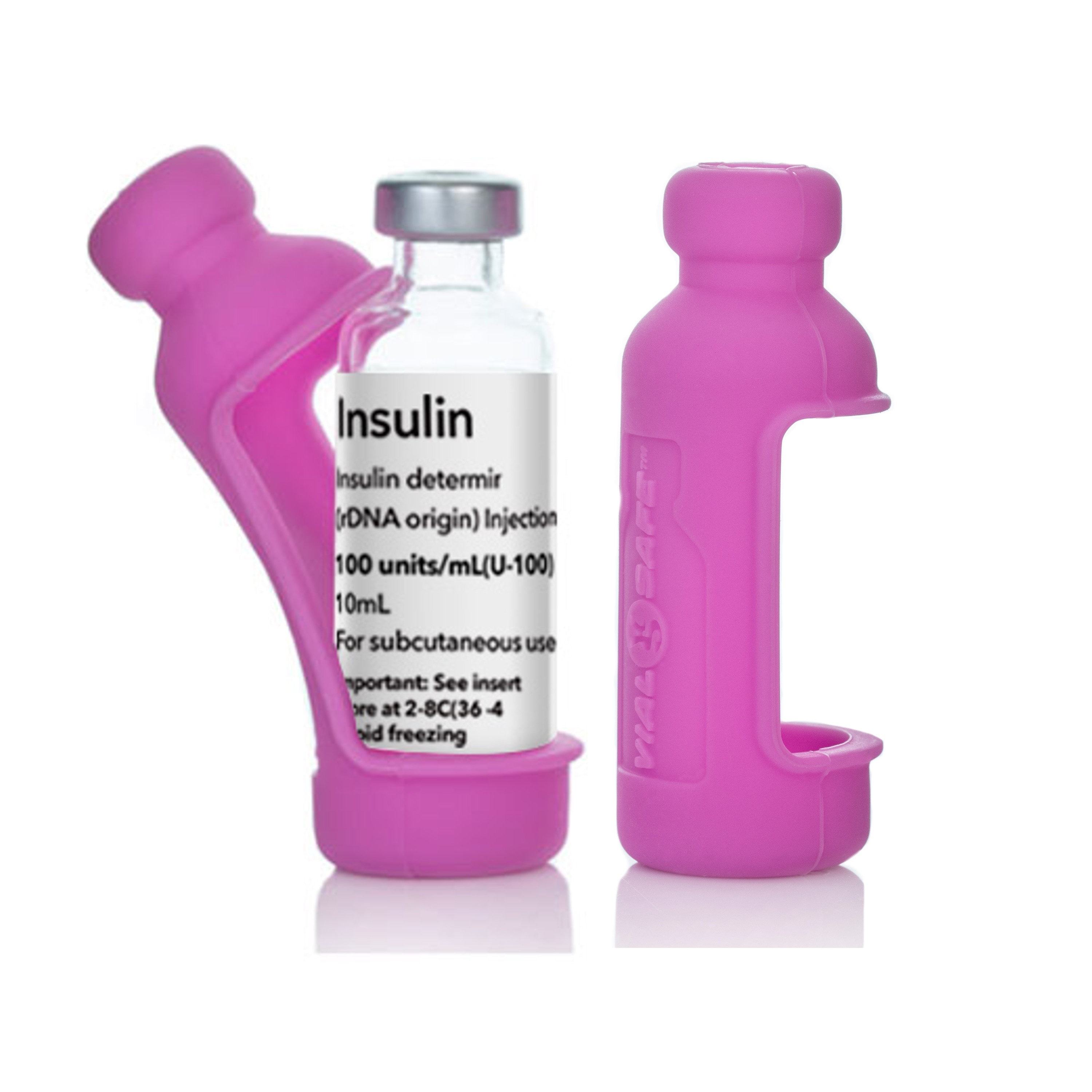 VIAL SAFE Insulin Bottle Protector Case/sleeve for Diabetes, Never Risk