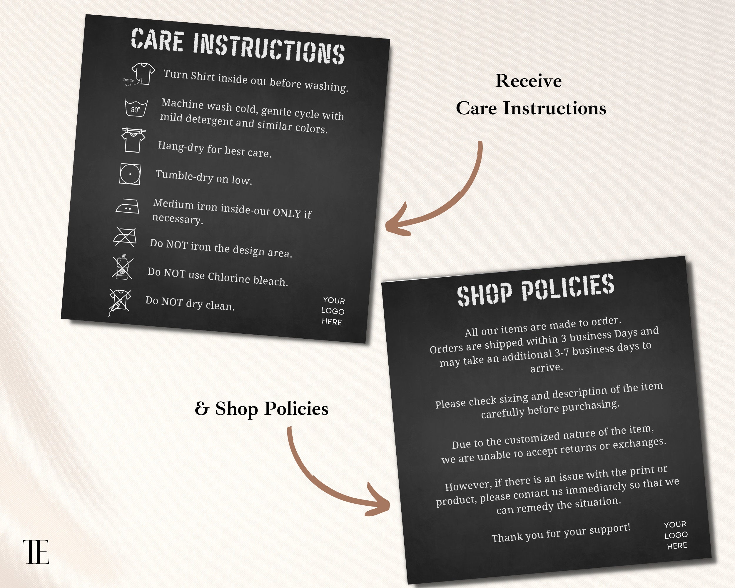 Etsy Listing Template Shop Policy for Bella Canvas, T Shirt Shop Mockup Etsy Listing Template Shop Policy for Bella Canvas, T Shirt Shop Mockup