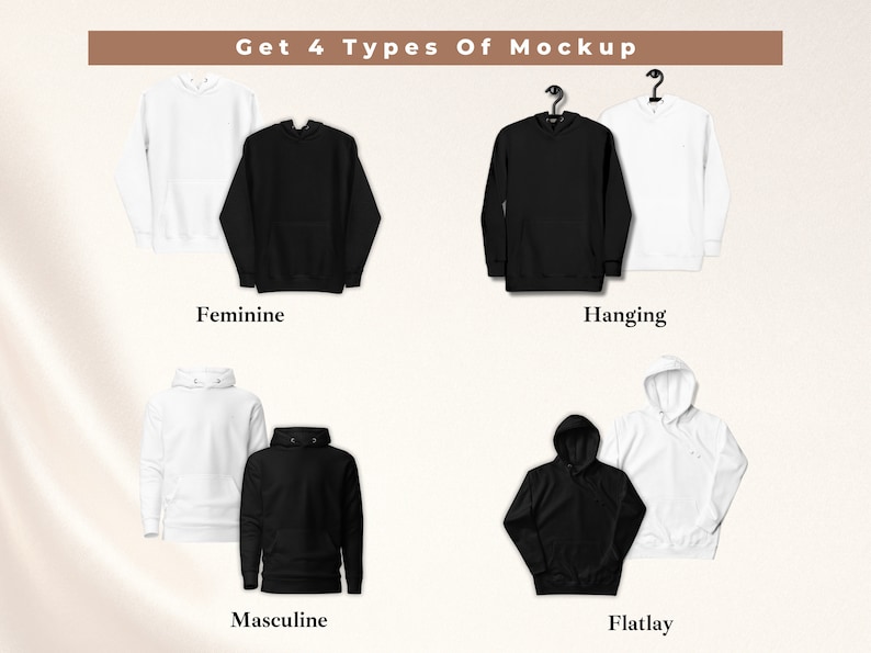 Cotton Heritage M2580 Size Chart Mockup, Unisex Premium Hoodie Size